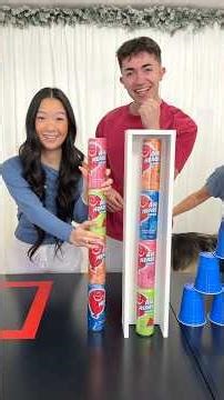 Three Box Relay Race Battle! Girls vs Boys