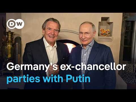 Schröder's Putin visit triggers political backlash in Germany | DW News
