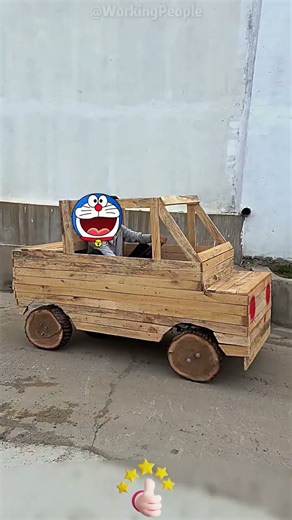 DIY Wooden Electric Test Car Model 🛠️🚙⚙️