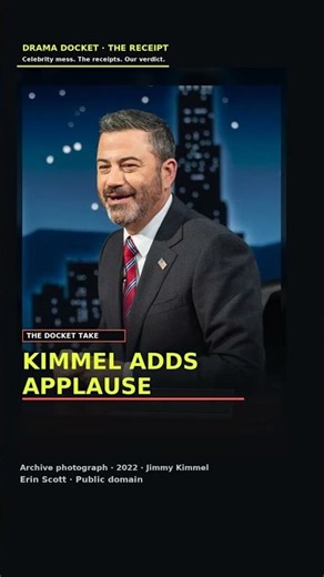 Jimmy Kimmel Puts Trump Heckler’s Insult on a T-Shirt