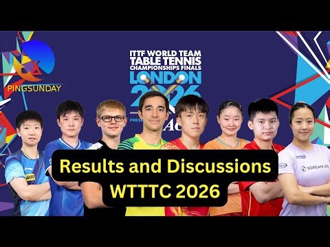 🔴 LIVE | ITTF World Team Table Tennis Championships Finals London 2026 | Results