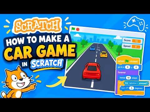 How to make a car game in scratch