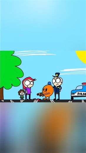 Mr Tickle Did A Bad Thing #flipaclip #cartoon #mrtickle #cops