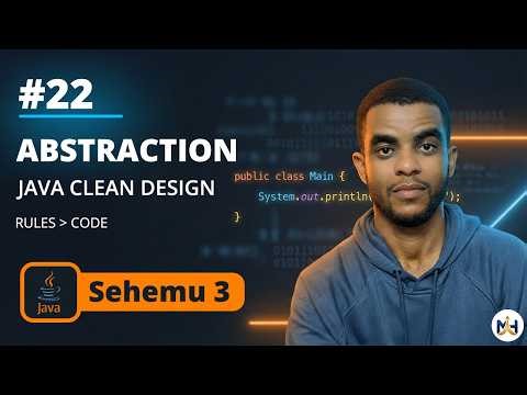 22. Abstraction in Java | Lazimisha Design Sahihi!