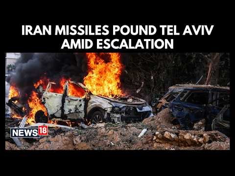 Iran Missile Attack on Tel Aviv | Ground Report | Sirens, Strikes & Chaos | U.S. Middle East | N18G
