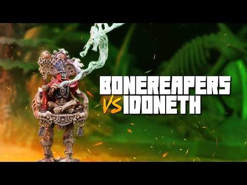 NEW Ossiarch Bonereapers vs Idoneth Deepkin - A LIVE Age of Sigmar Battle Report