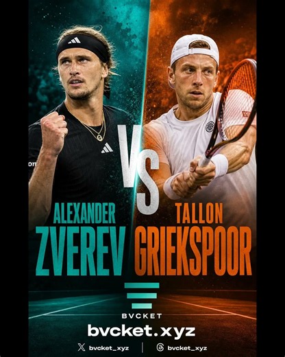 Alexander Zverev vs Tallon Griekspoor Prediction — ATP Vienna, October 29, 2026