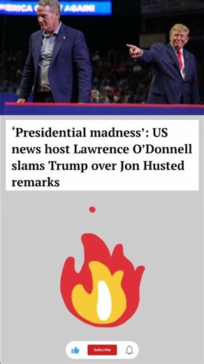 ‘Presidential madness’: US news host Lawrence O’Donnell slams Trump #shorts #news