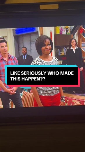 Like whoever was the executive behind this move YOU THE GOAT! #icarly #michelleobama #2000s #2000sthrowback #childhoodmemories