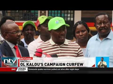 Ol Kalou rallies banned past 6pm after violent clashes