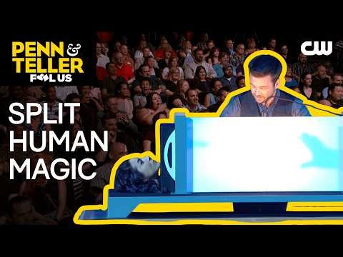 Magician Performs Body Split Magic Trick | Penn & Teller: Fool Us | The CW
