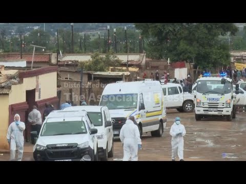 Police say shooting in Johannesburg pub kills at least 9 people