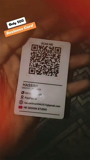 Professional Business Card Design – Only Rs. 500