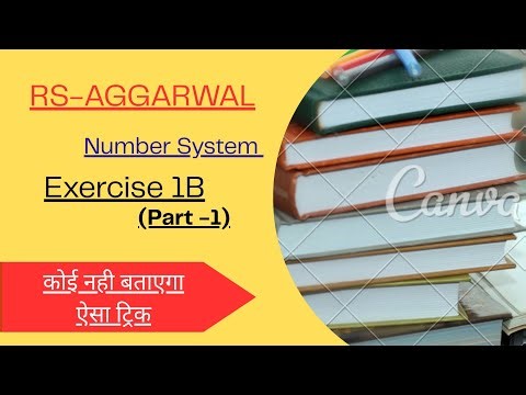 Class 6 RS Aggarwal Ex-1B (part 1) || all question solution || chapter-1 maths