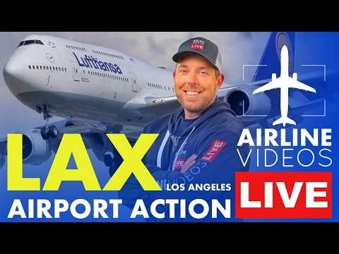 🔴LIVE LOS ANGELES (LAX) AIRPORT ACTION! (April 19th, 2026)