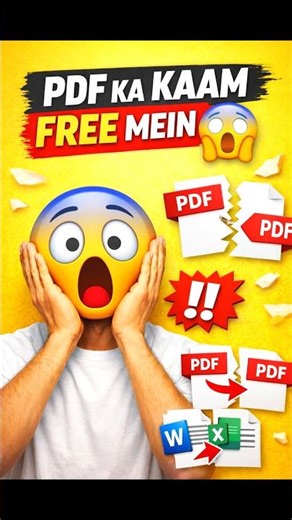 Stop Paying for PDF Work 😱 | Free PDF Tool