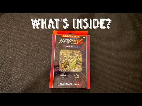 King of Fighters XV Team Rival Challenger Deck Opening and Review