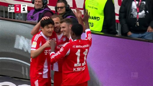 Meanwhile in Germany, Harry Kane scores his 51st (FIFTY-FIRST) goal of the season for Bayern Munich, and they're about to win the Bundesliga today 🏆