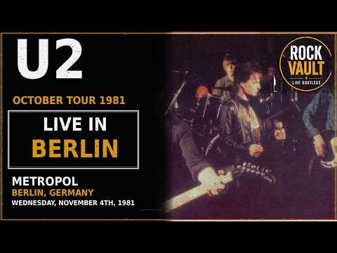 U2 – Live at Metropol, Berlin, Germany – November 4th, 1981 | Full Concert Audio