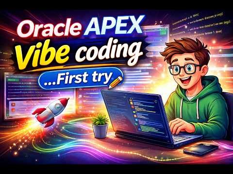 Oracle APEX vibe coding ... First try
