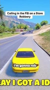 POV: You get caught in a fake robbery and the FBI actually shows up! 🚔