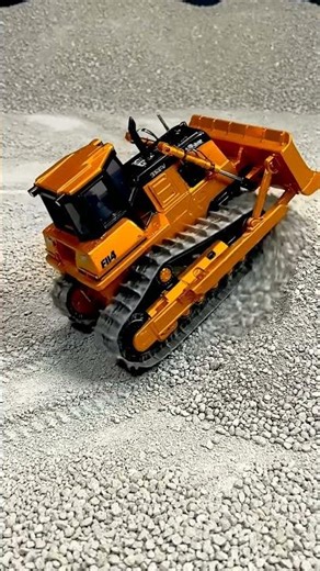 Mini Bulldozer Power! 💪 Watch This Tiny Machine Tackle a Mountain of Gravel! 🚜