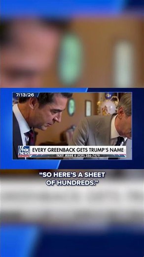Trump is laser-focused on adding his signature to a $100 bill #ACloserLook