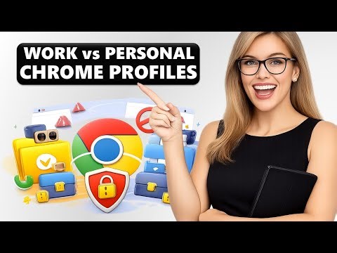Stop CHROME PROFILE DATA LEAKS: Separate WORK and PERSONAL Properly