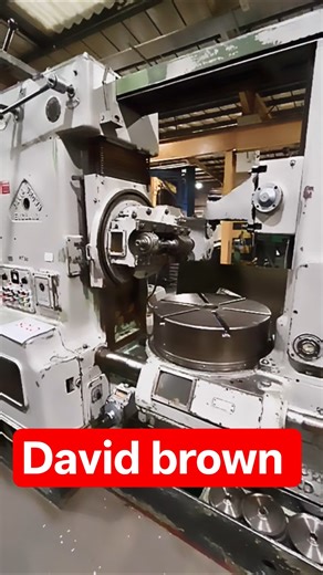 *David Brown MT-30 Gear Hobbing* #shortvideo #machinetool #manufacturing #gearcutting