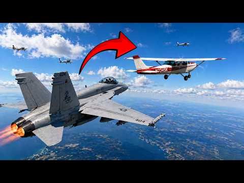 Intercepting Random Players in MSFS Multiplayer!