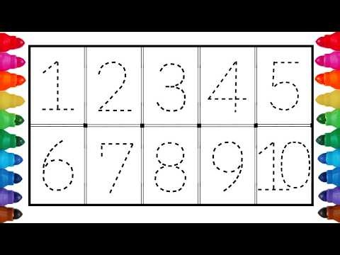 Number 1 to 10 |learn to count |number #123 #number #counting