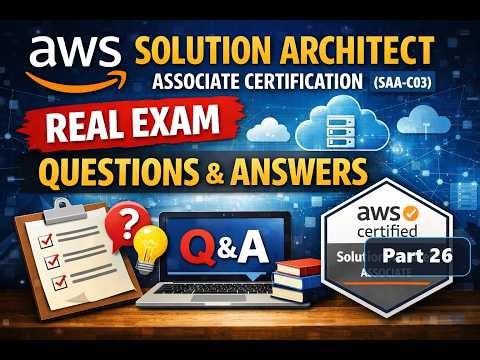 AWS-SAA‑C03 Part 26: CloudWatch, logs, alarms & CloudTrail | Solutions Architect Exam Prep (2026)