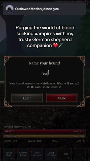 Roblox Castlevania RPG: How to Purge Vampires with a German Shepherd Companion