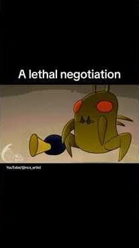 Making a deal with a small loot bug… preformed in perfect English 