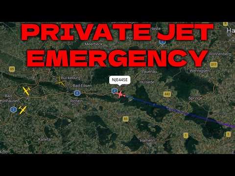 Tracking a Private Jet Emergency
