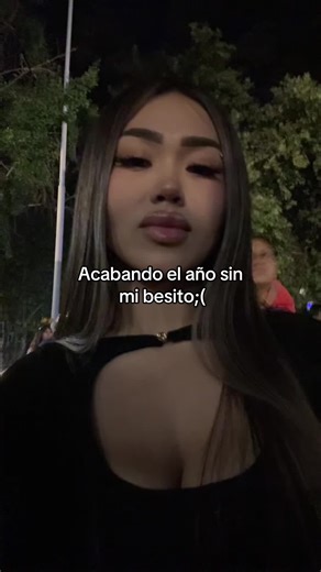 Acabando el año sin mi besito