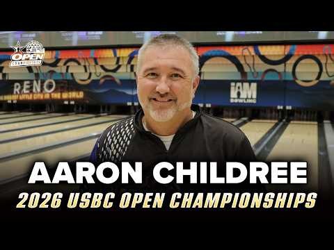 Aaron Childree rolls 823 in singles at 2026 USBC Open Championships
