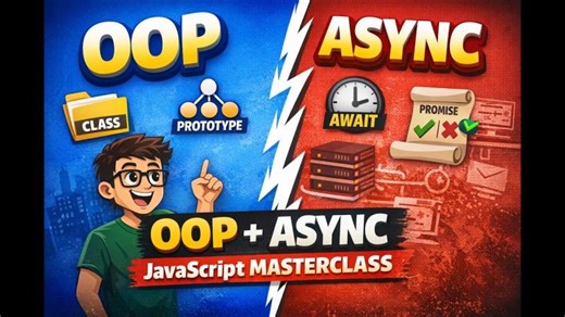 Master JavaScript OOP + Async Explained (Prototypes, Classes, Object.create, Promises, Async/Await) | Usman Akinyemi