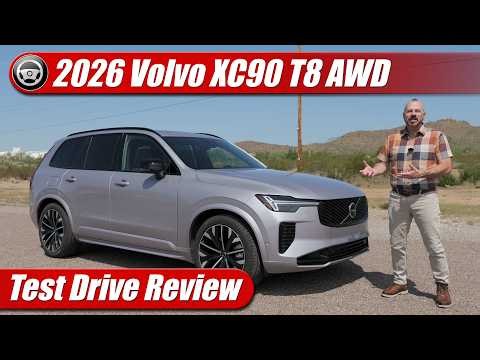 2026 Volvo XC90 T8 AWD: Test Drive Review