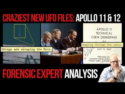 Craziest New UFO Files Apollo 11 & 12: Forensic Expert Analysis