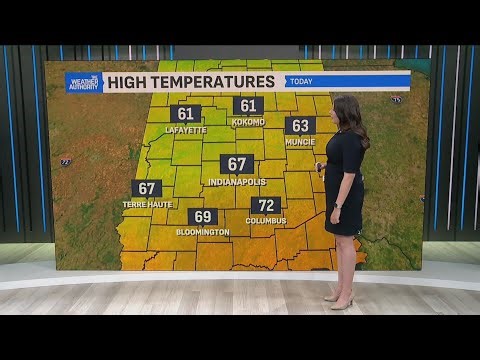 Weather forecast: Scattered showers and storms are likely overnight
