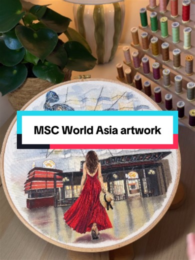 Every work of art begins with a blank page. 🐉 MSC World Asia will be more than a cruise ship: she will be a work of art. From her striking design and immersive experiences, every space is designed to inspire wonder. Here, creativity, innovation, and elegance blend together to create an unforgettable cruise experience. We asked @sila.gur0 to help us capture the feeling 💙 #MSCCruises #MSCWorldAsia #TheArtOfCruising