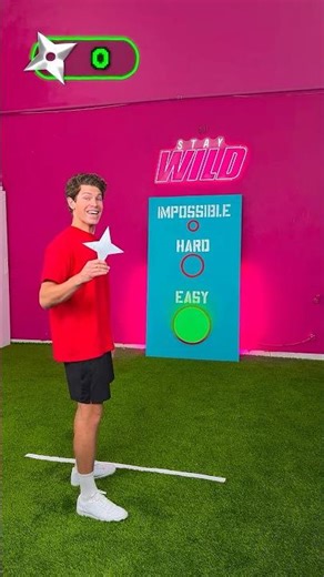 Impossible Ninja Star Throw!