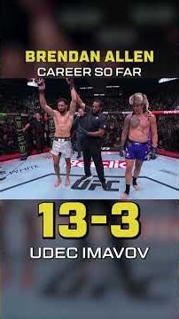 Brendan Allen's Career So Far #ufcvegas122