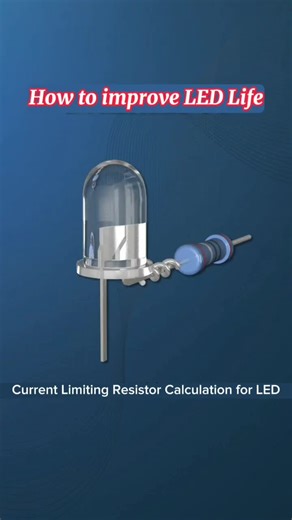 Calculating Resistor Values for LEDs | Improve LED Life