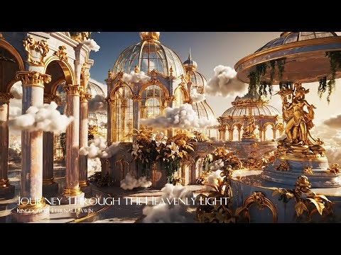 Heavenly Calm Above the Clouds – Journey Through the City of Eternal Dawn 4K