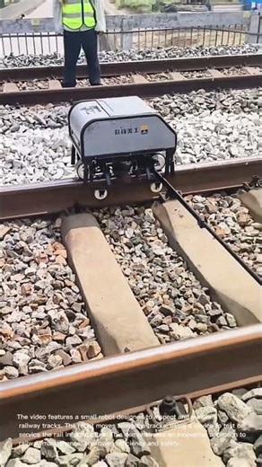 Rail Maintenance Robot: Inspecting Train Tracks with Precision!