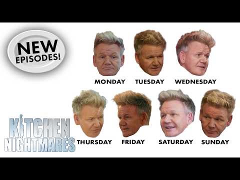 your weekly moods brought to you by gordon ramsay | NEW Kitchen Nightmares COMPILATION