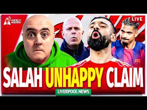 IS SALAH REALLY UNHAPPY AS CLAIMED? REDS MONITOR ARAUJO SITUATION! Liverpool FC Latest Transfer News