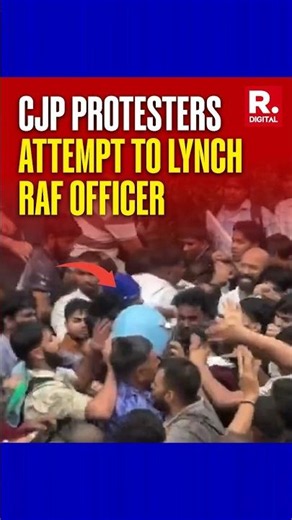Protesters Attempt To Lynch RAF Officer